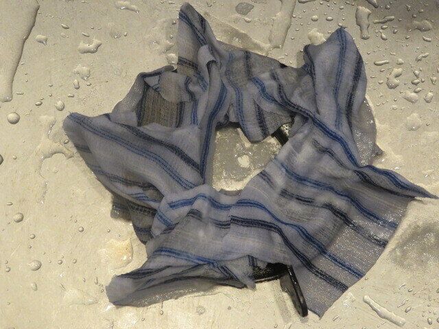 五徳を重曹水でパック掃除