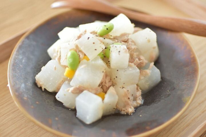 大根とツナの和風サラダ