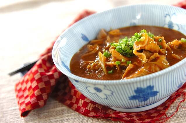 年越しカレーそば
