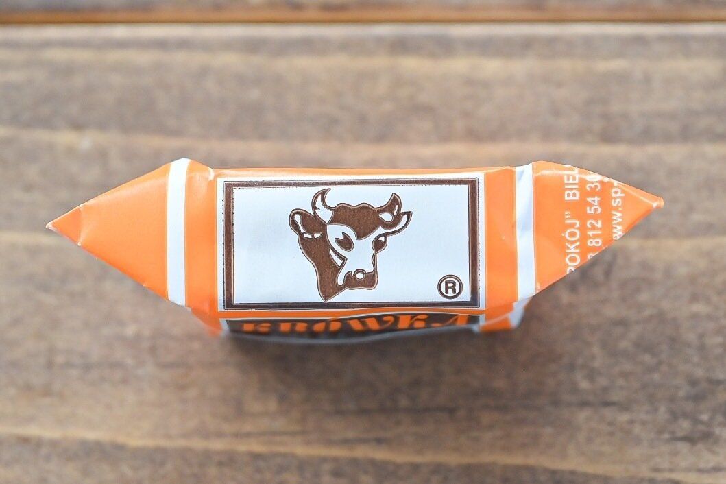 袋から出したミルクファッジ