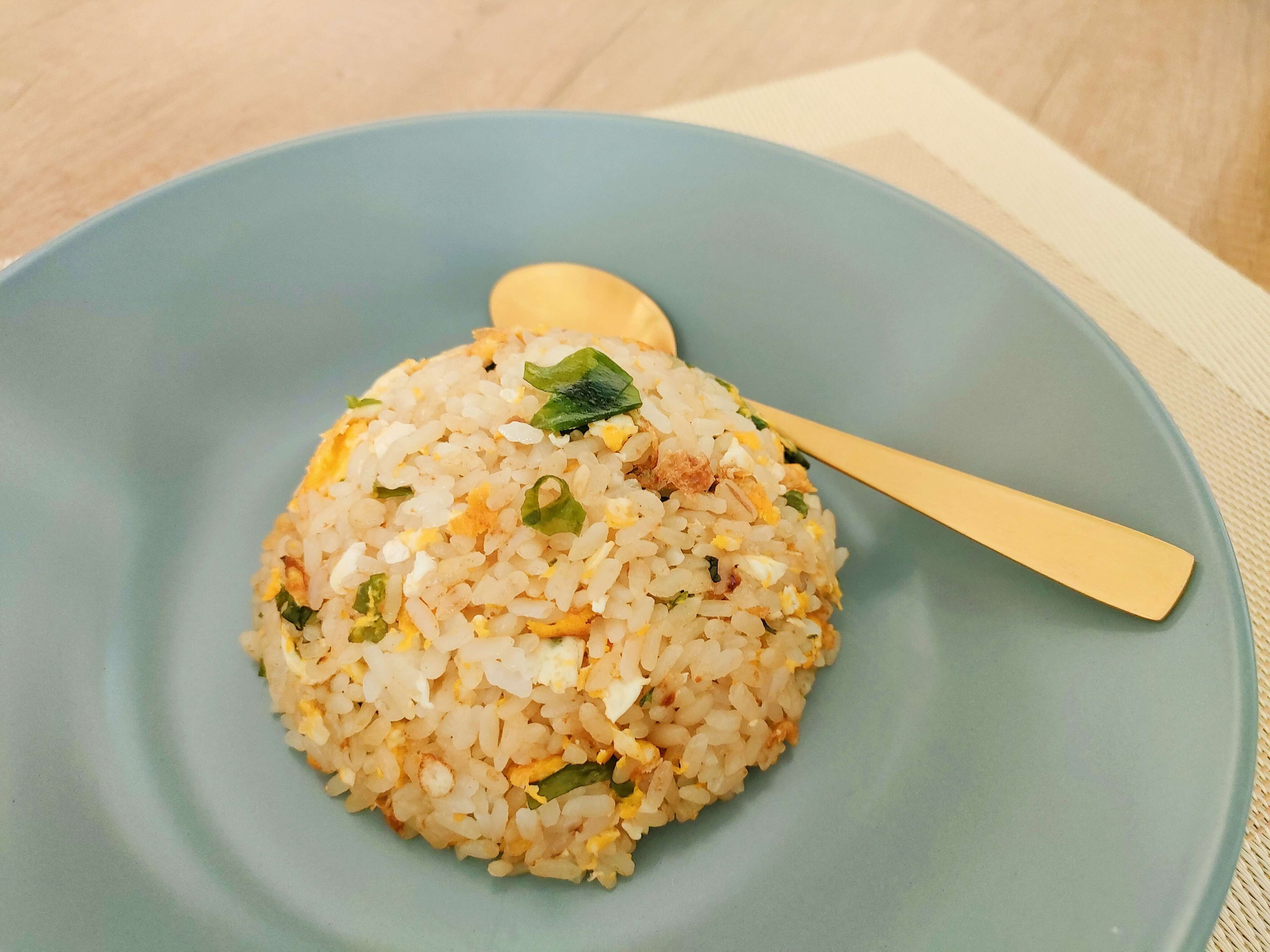 わかめと玉子のチャーハン