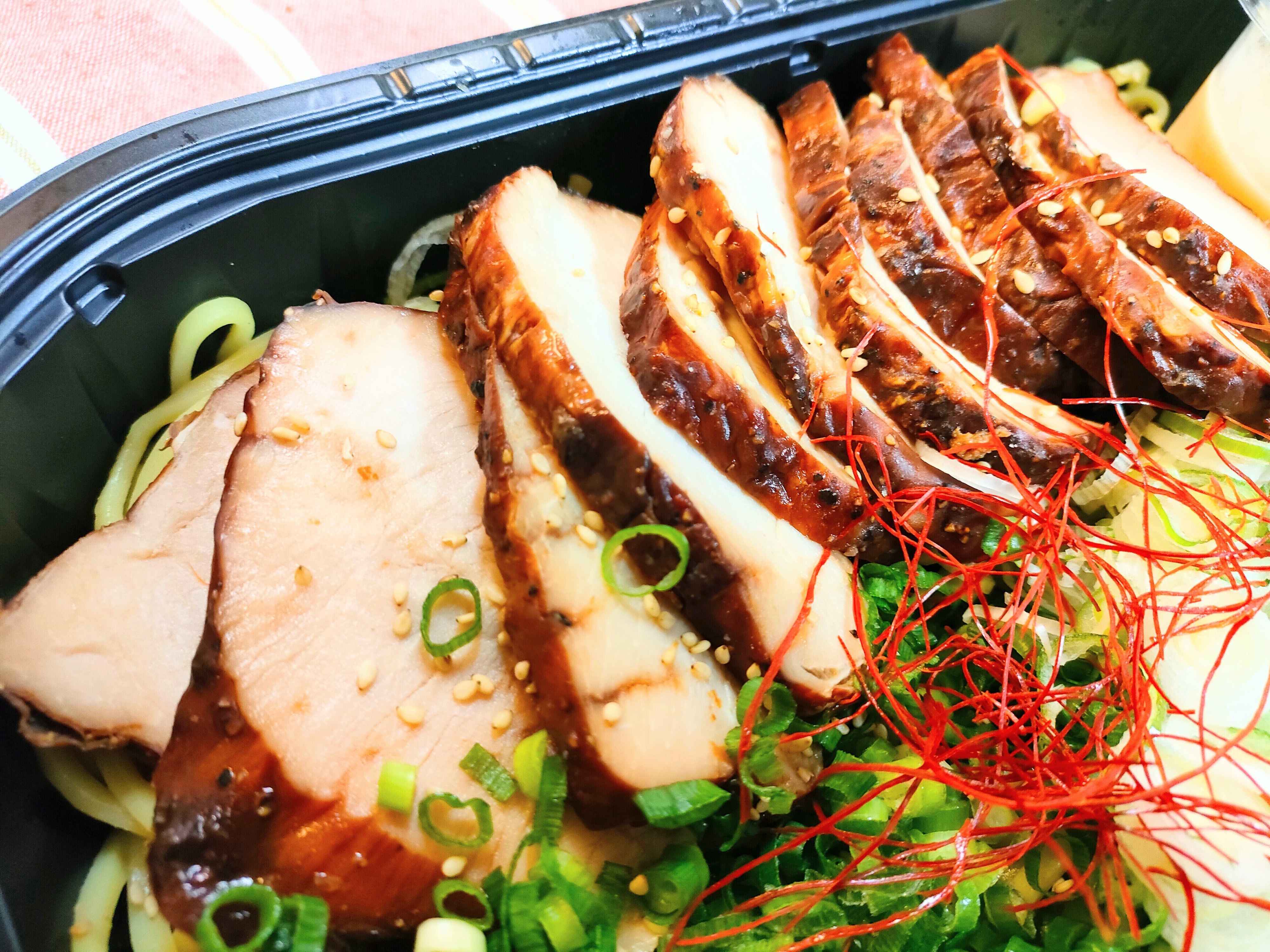 たっぷり入っているチャーシュー