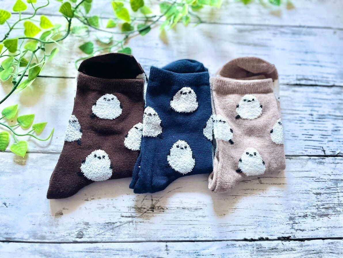 【ダイソー】ふわふわシマエナガが可愛すぎ！大人も履きたい靴下