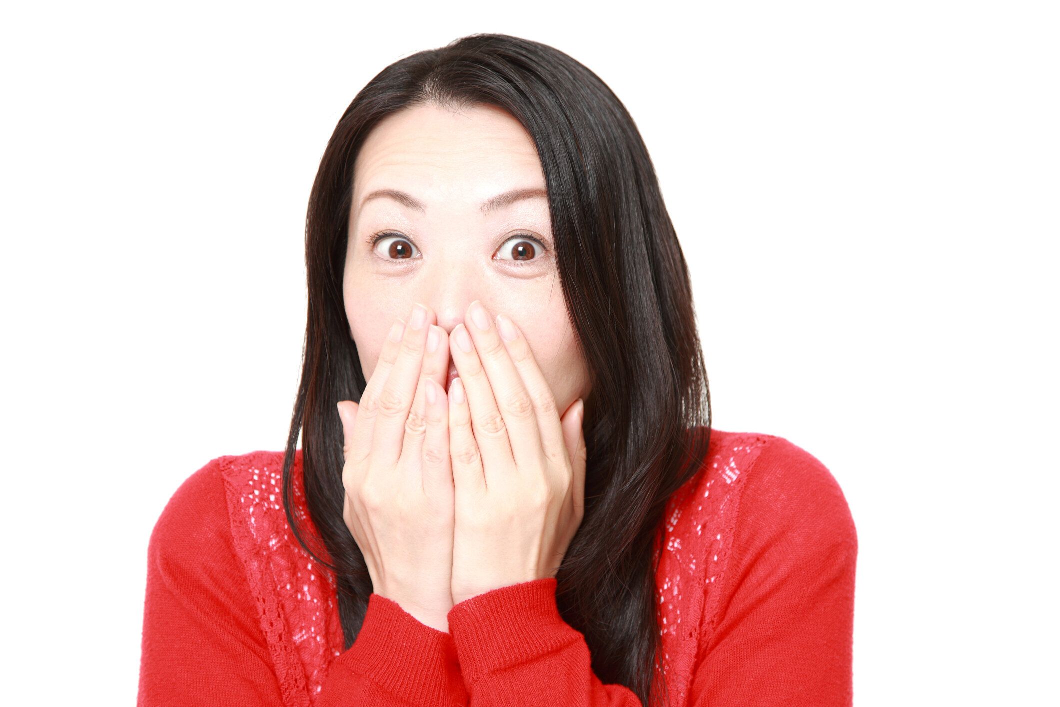 日本の女性は驚いた