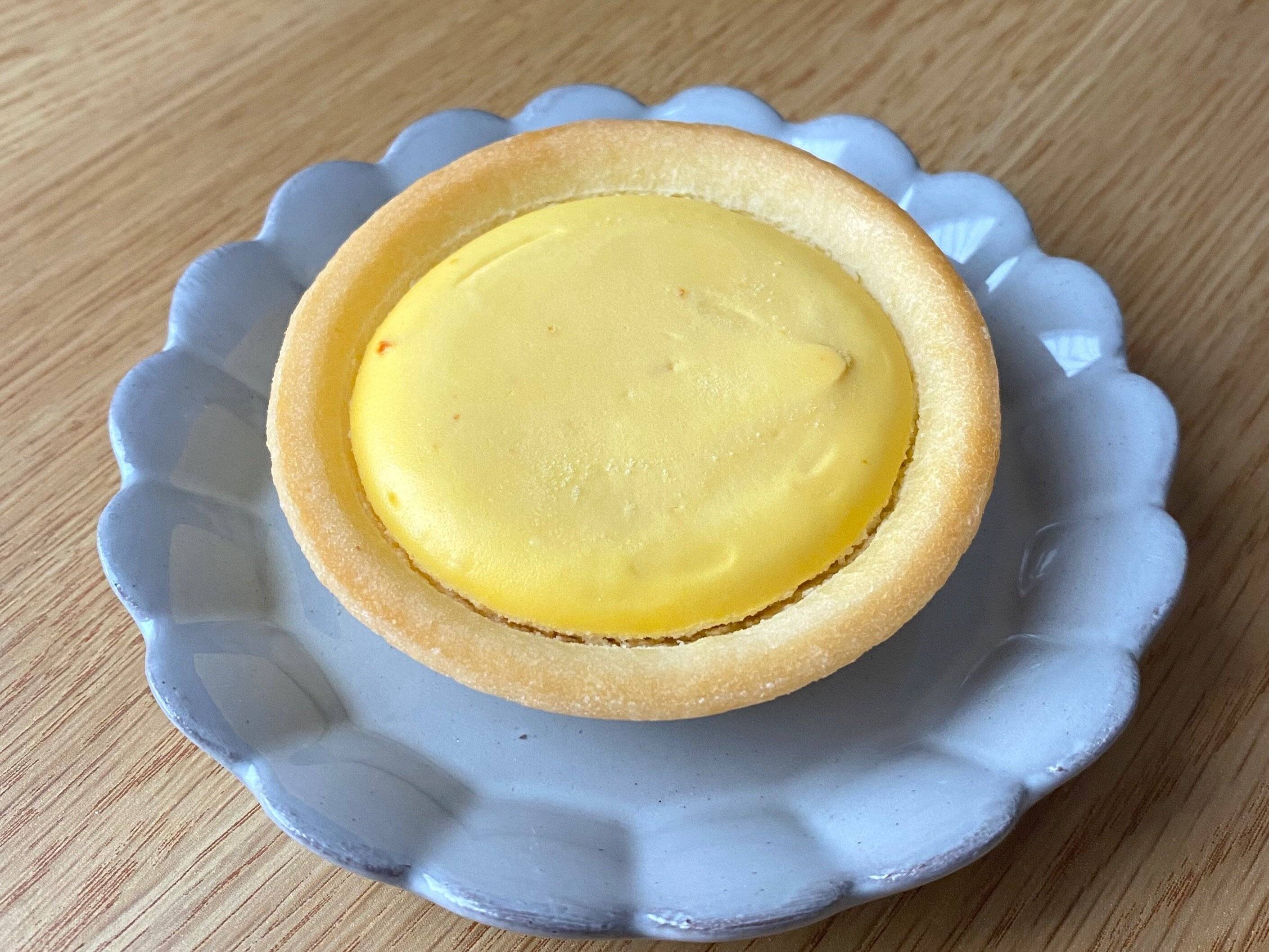 オレンジ香る生チーズタルト