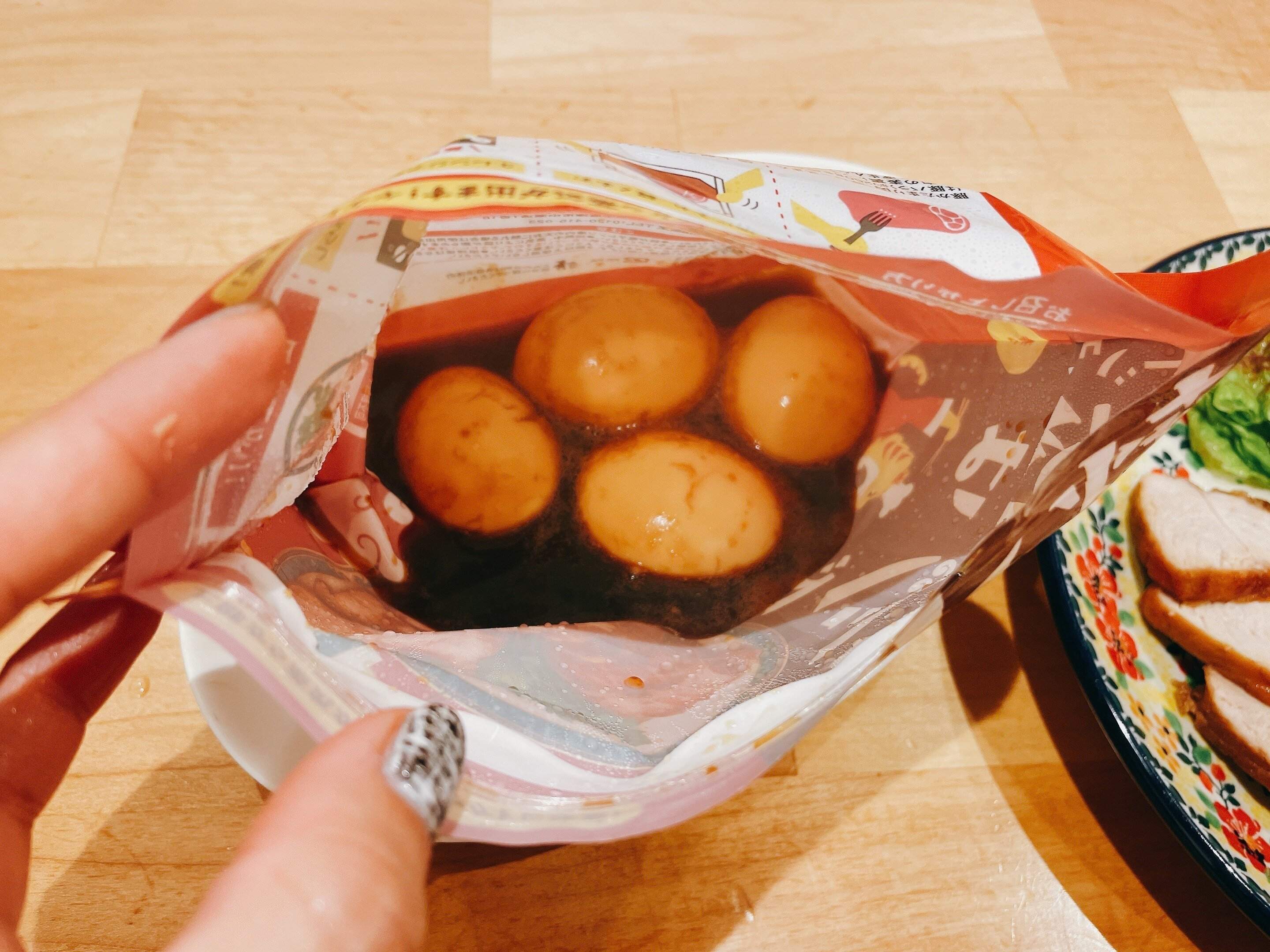 煮卵も作れます。