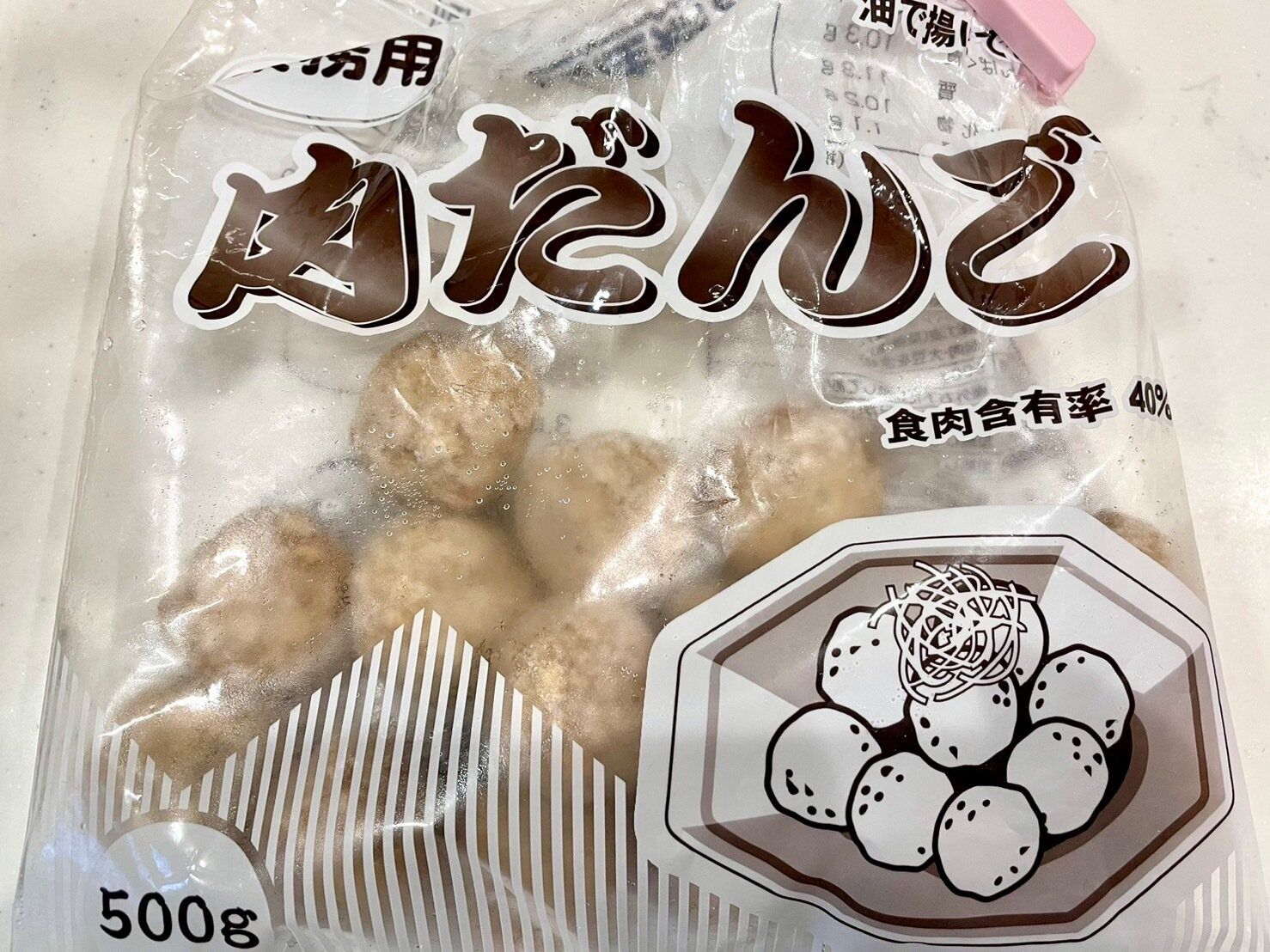 業務スーパー「肉だんご」商品写真