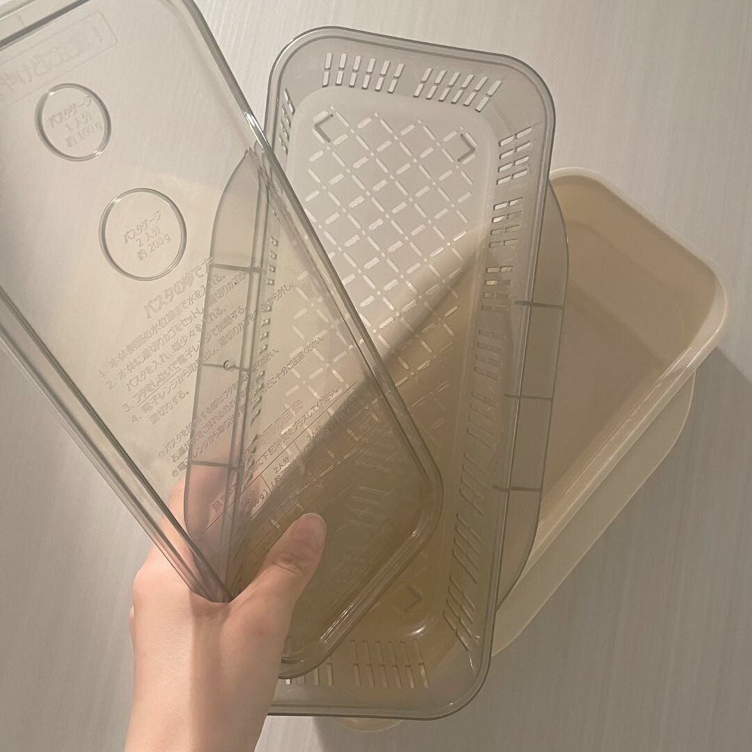 【3coins】電子レンジで時短!パスタが一気につくれる