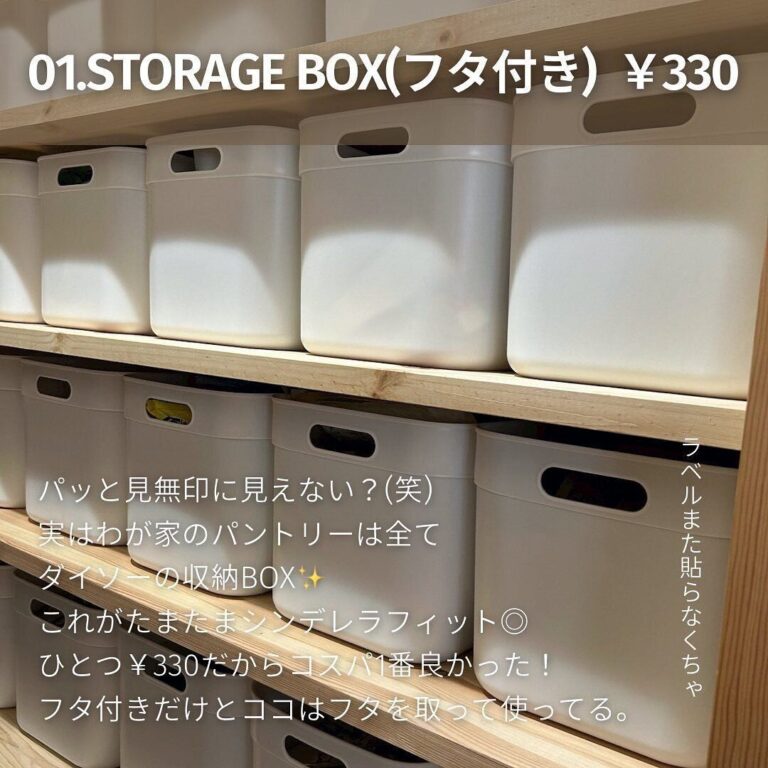 整理整頓上手はみんな愛用してる！【ダイソー】「ぱっと見無印!?」「すっきり整う」収納アイテム3選