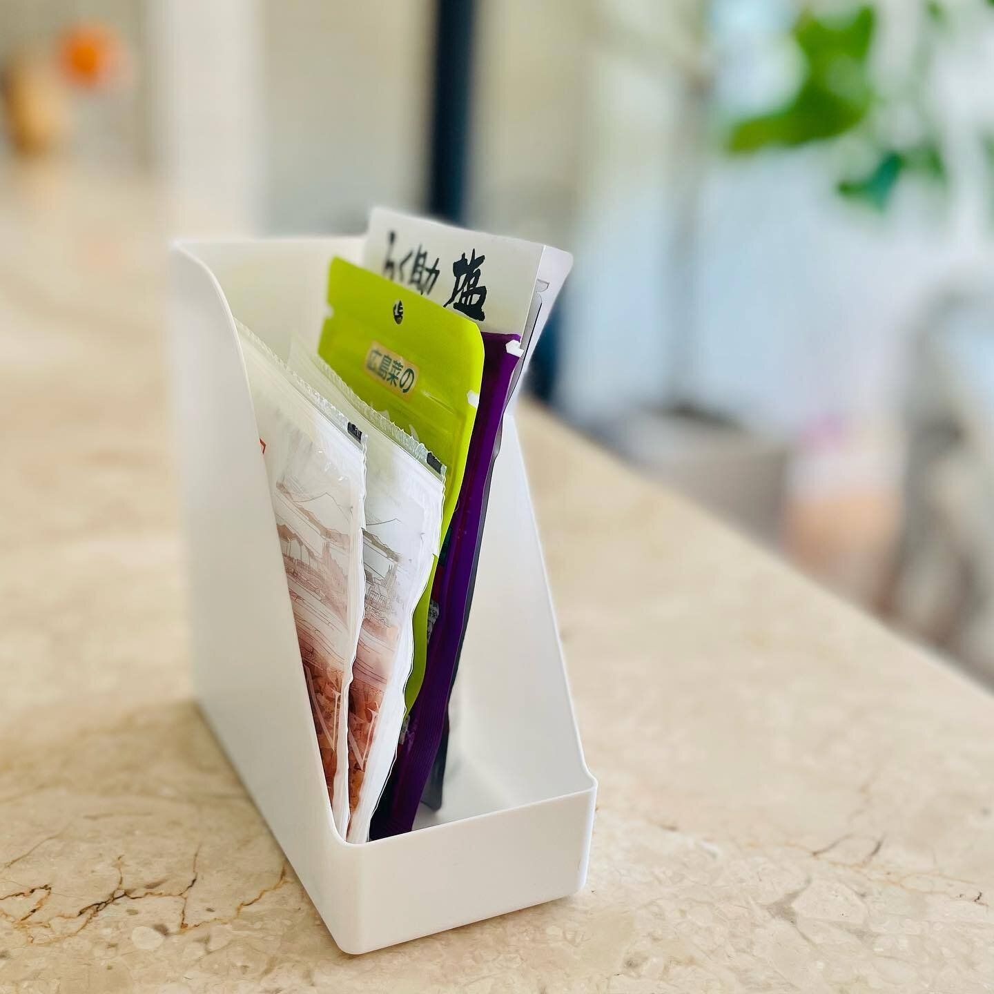 【ダイソー】袋入り食品を整理整頓して食品ロスも防げる