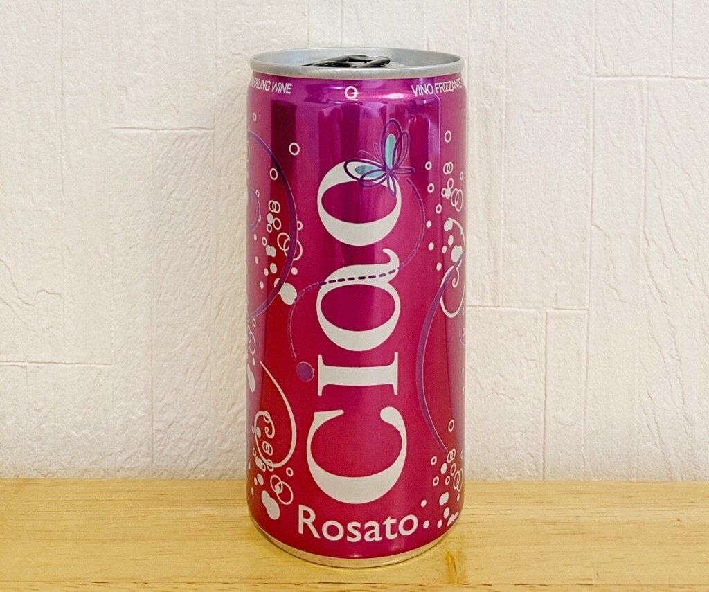 スパークリング缶ワインチャオロザート