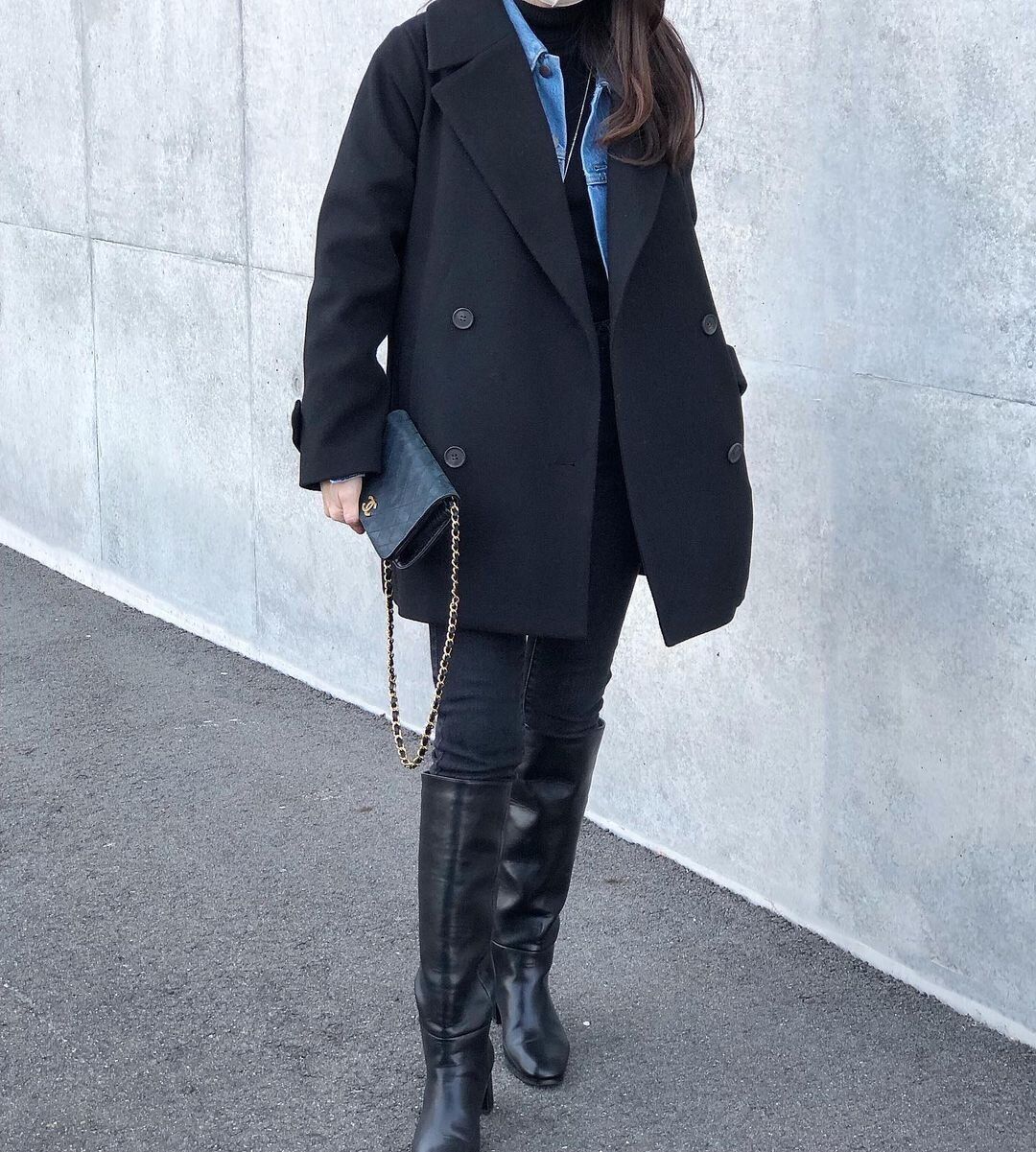 痩せ見え確実！オシャレ度もアップ！食べすぎても洗練見えが叶う「ブラックコーデ」5選