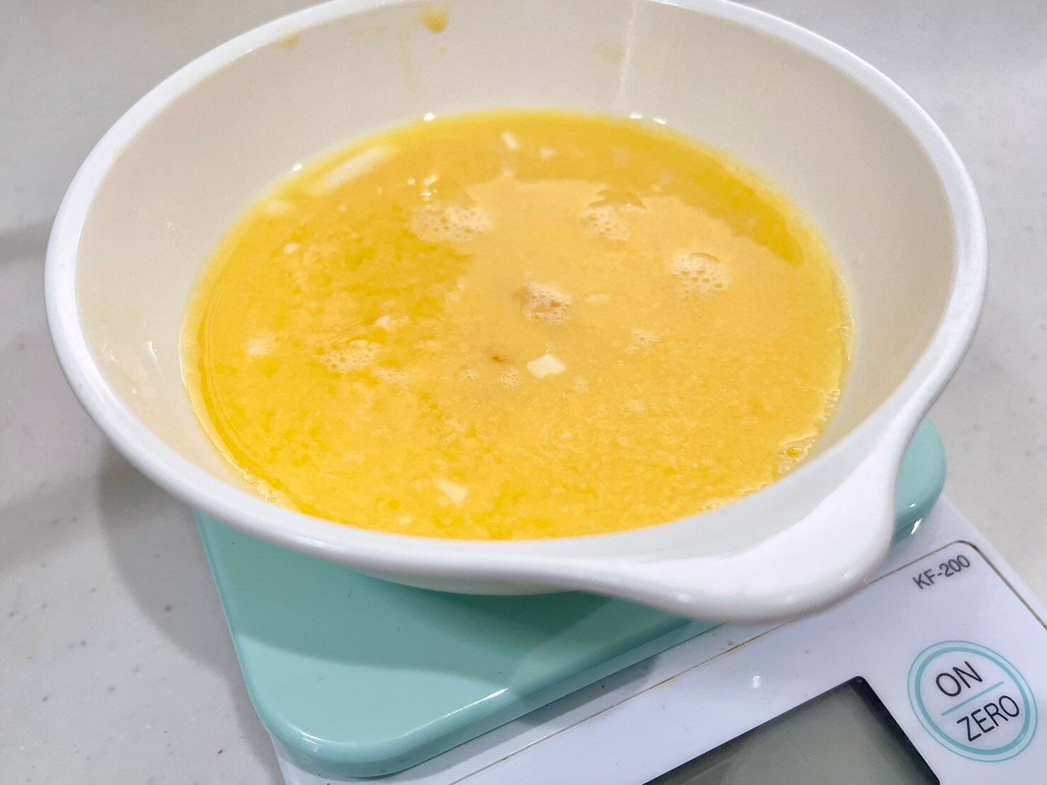 レンジでつくるオムレツ写真