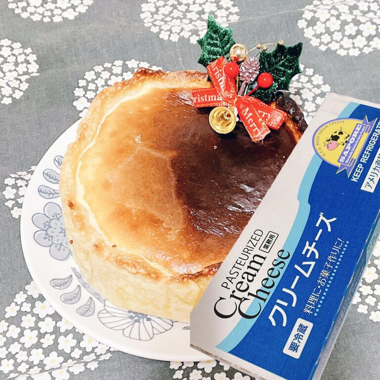 じつは簡単！業務スーパーのクリームチーズでチーズケーキ