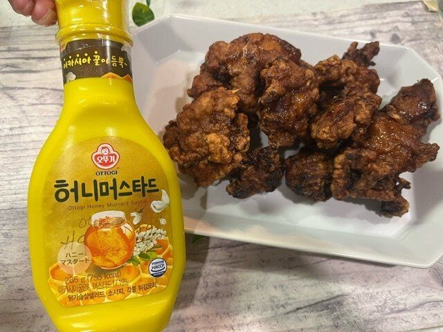 【カルディ】マンネリしがちな唐揚げが激変！ハニーマスタードはおとなも子どもも大好きな味