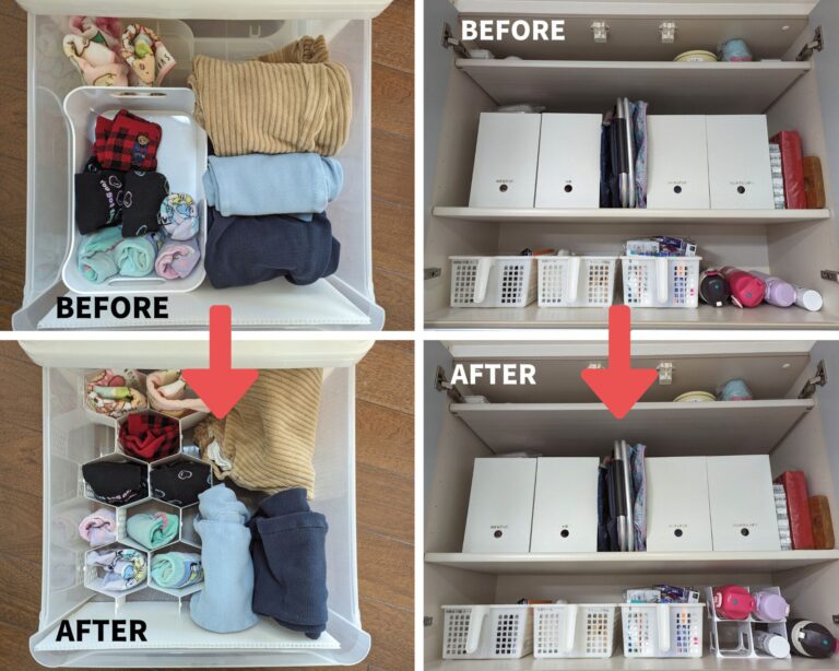 小さな不便や面倒を当たり前にしない！100均で子どもグッズ収納のプチストレスを解消