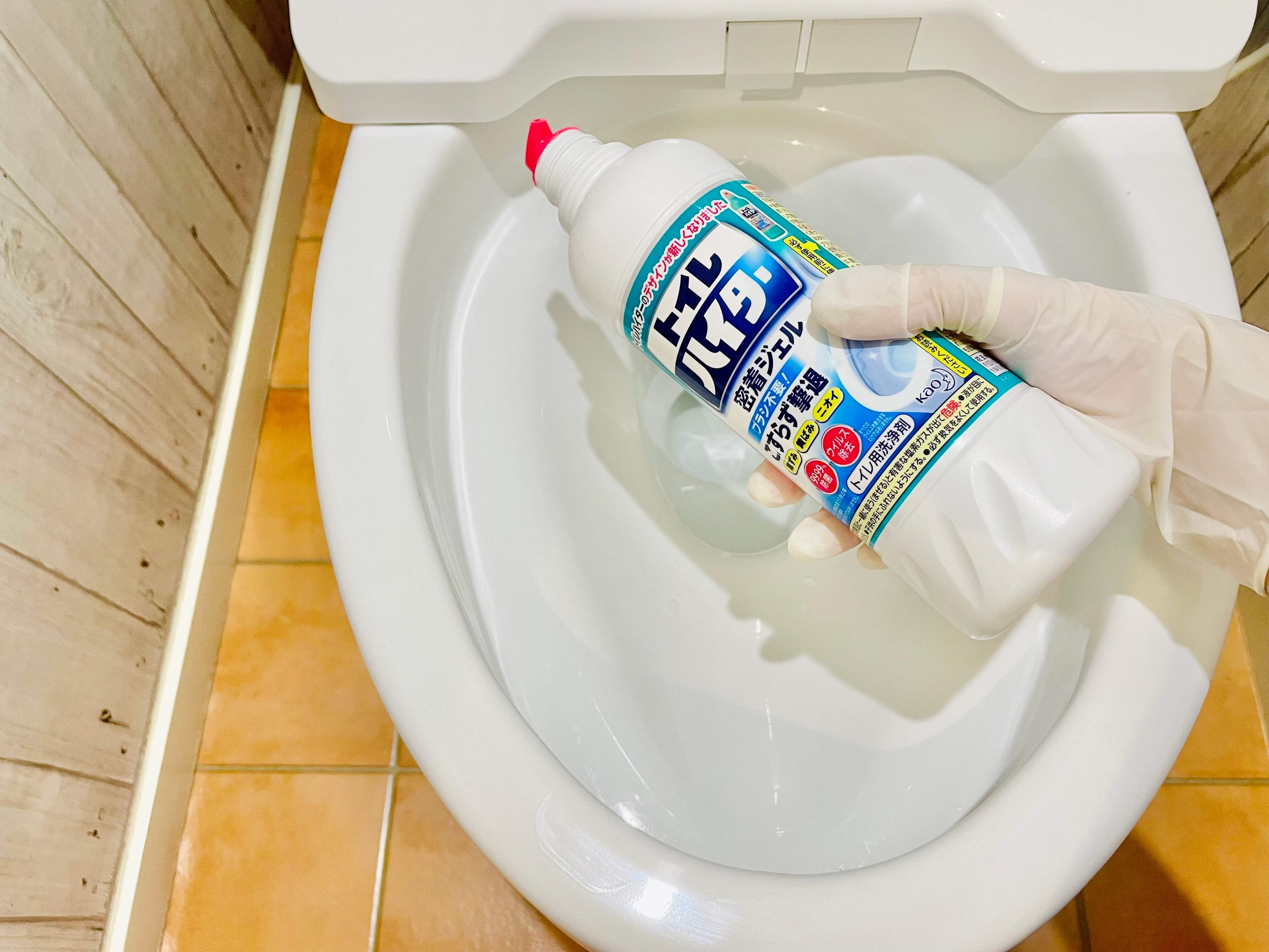 トイレブラシがいらない簡単ほったらかし掃除