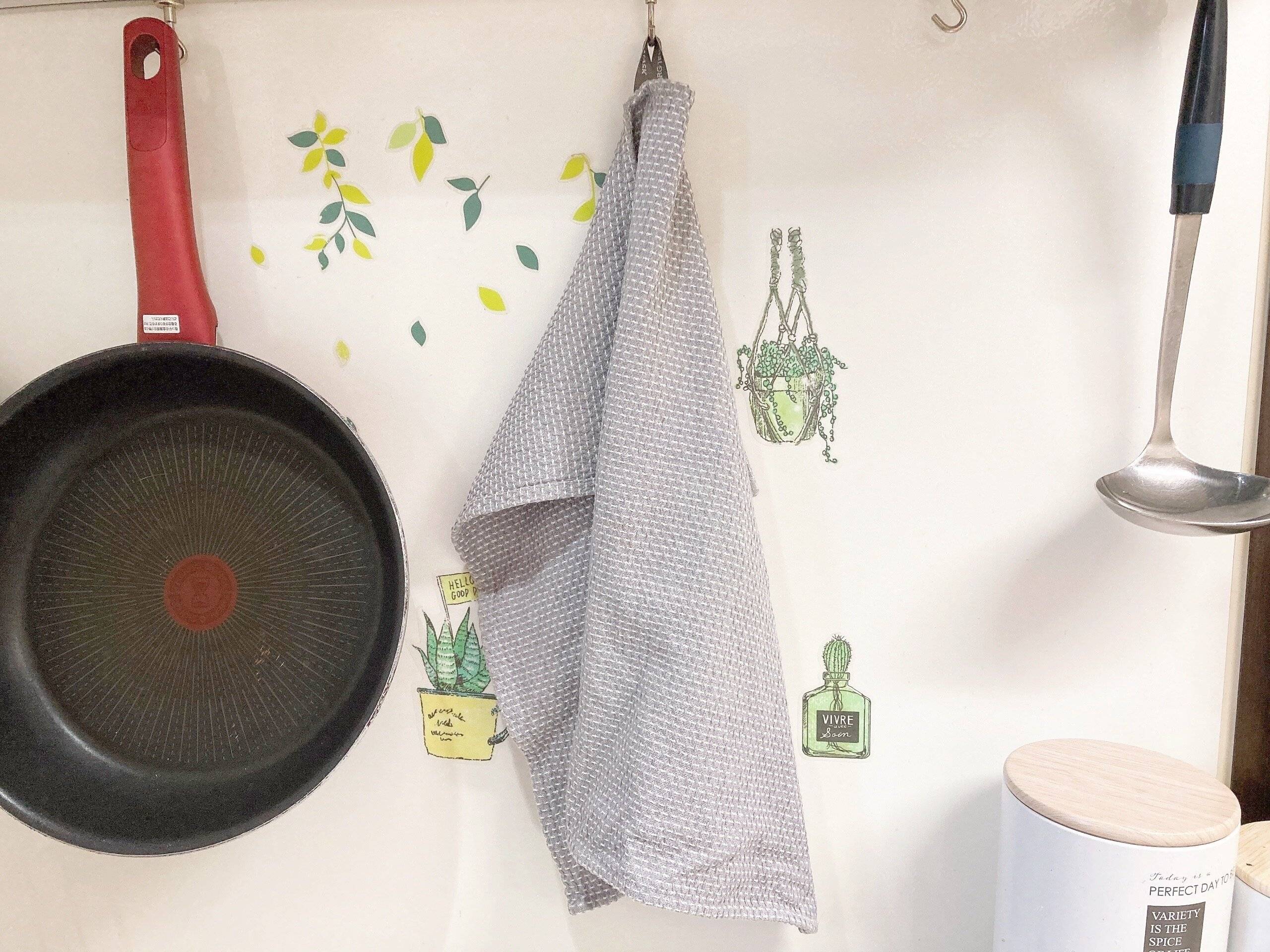 水切りかごをなくせるタオル