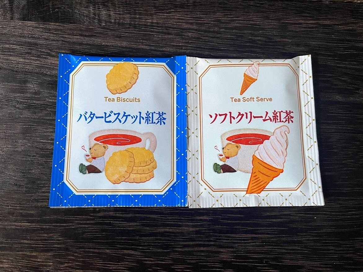 パッケージやティーバッグがかわいい
