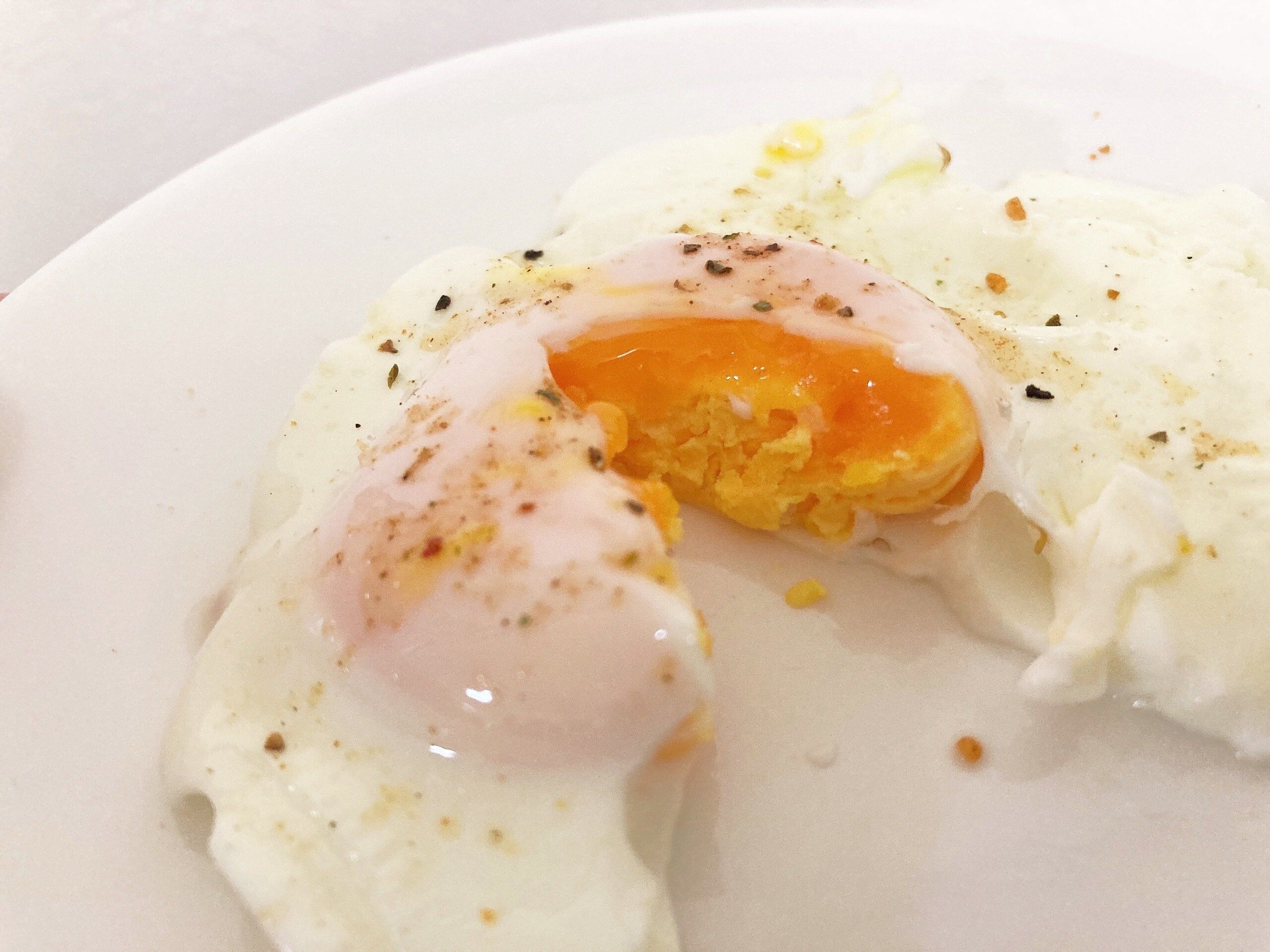 目玉焼き電子レンジ