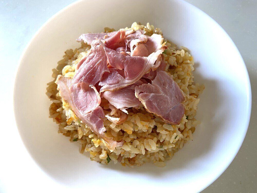 ハムちょい足し