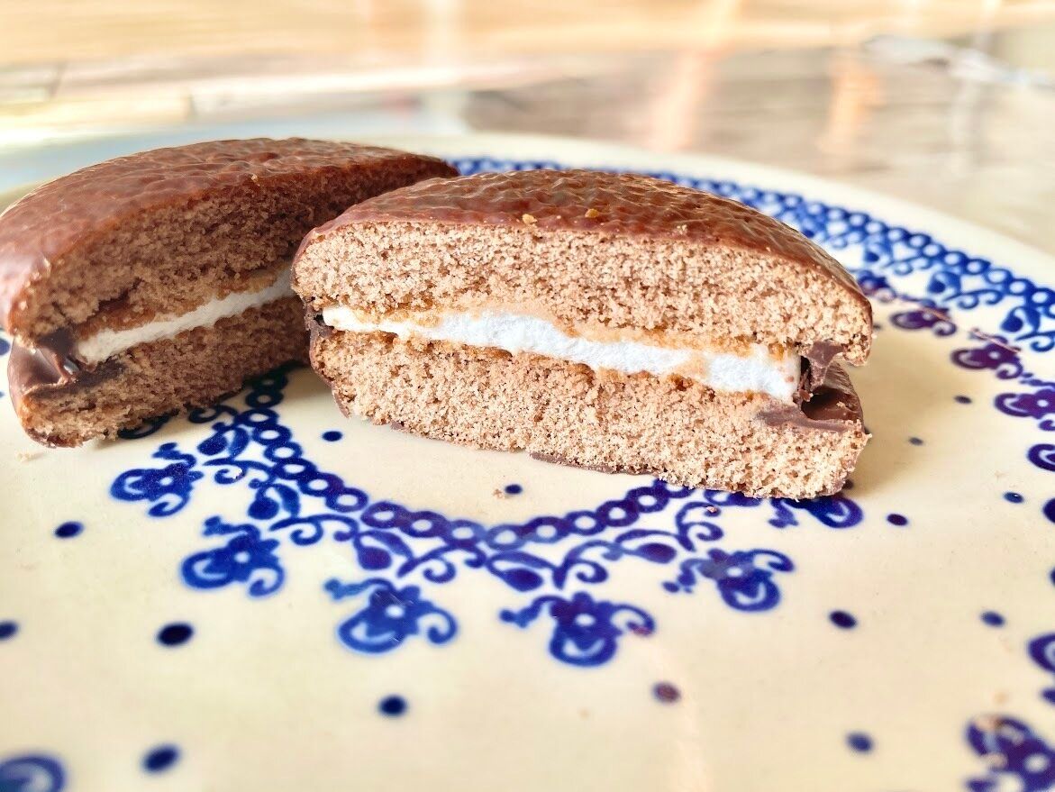 クリームではなくマシュマロがサンドされている