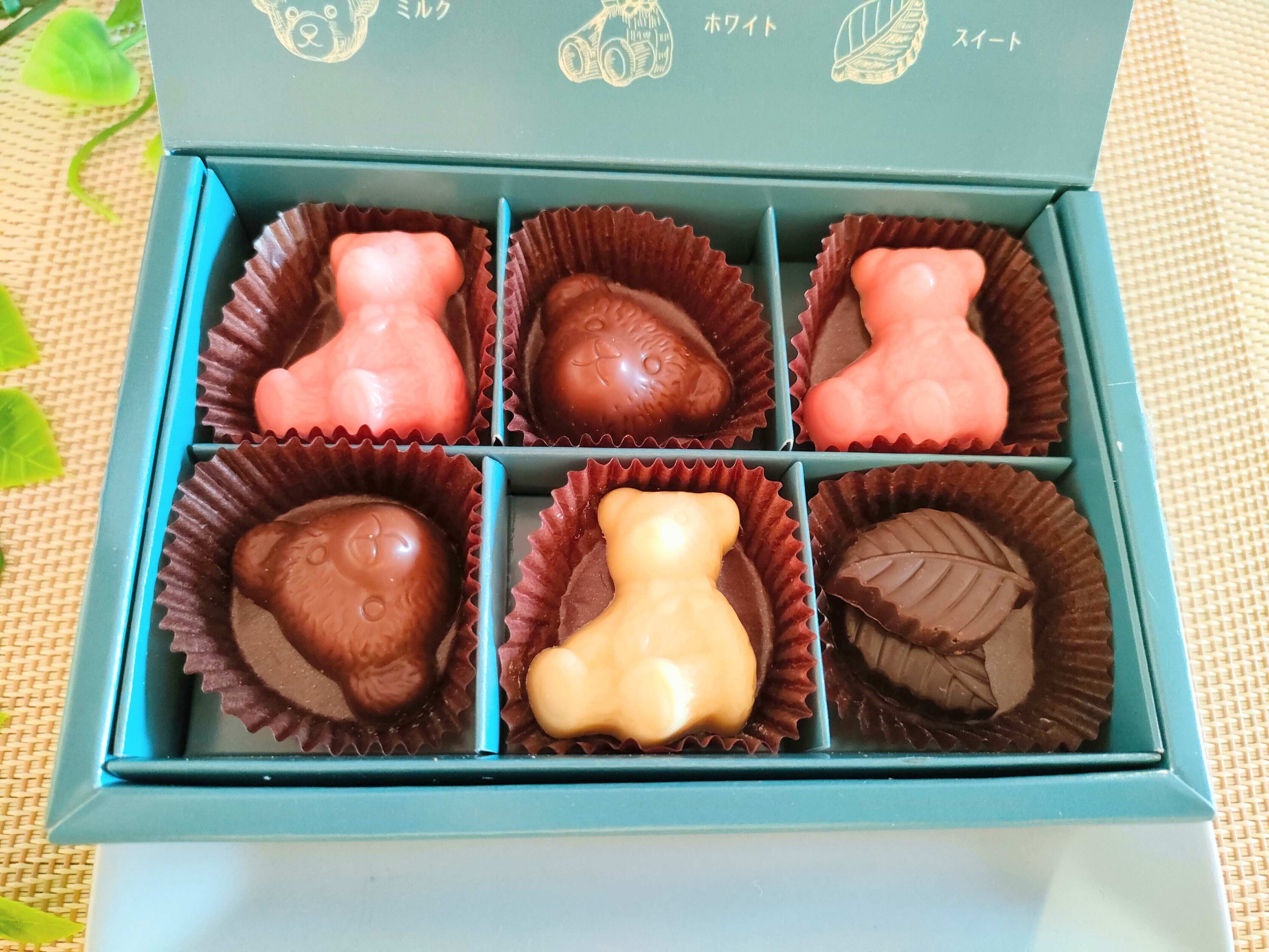 どれもバラバラの形をしている