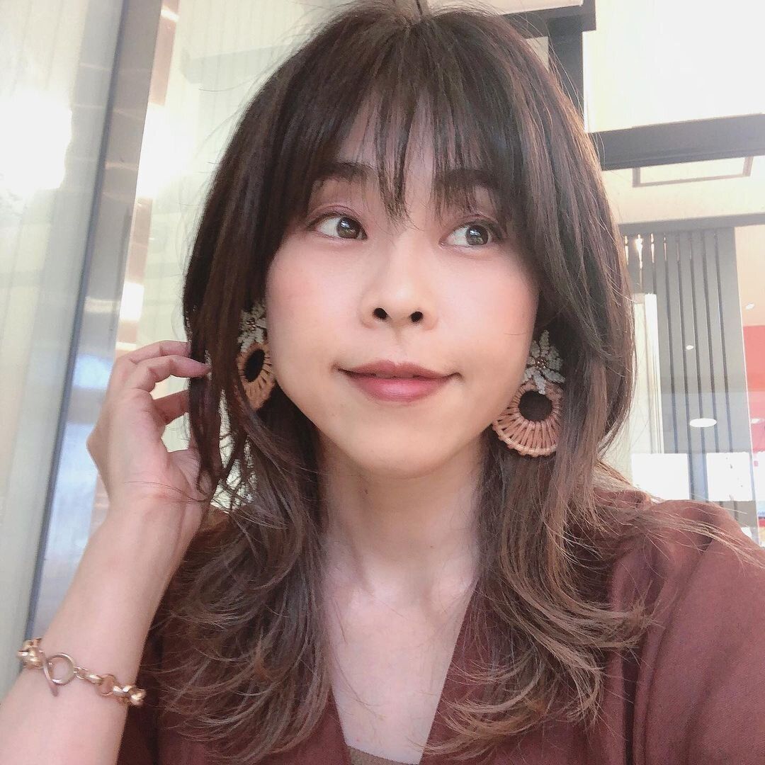 40代女性にもおすすめ!小顔効果もバッチリ!小顔効果を狙うならマッシュウルフがぴったり!