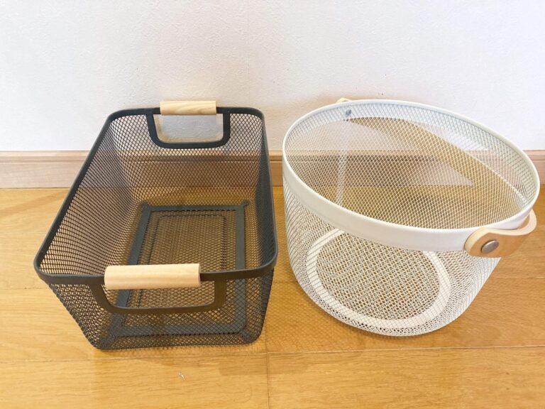 【ダイソー】見つけたら即買い！何を入れてもおしゃれに見えるコスパ最高「ワイヤーカゴ」