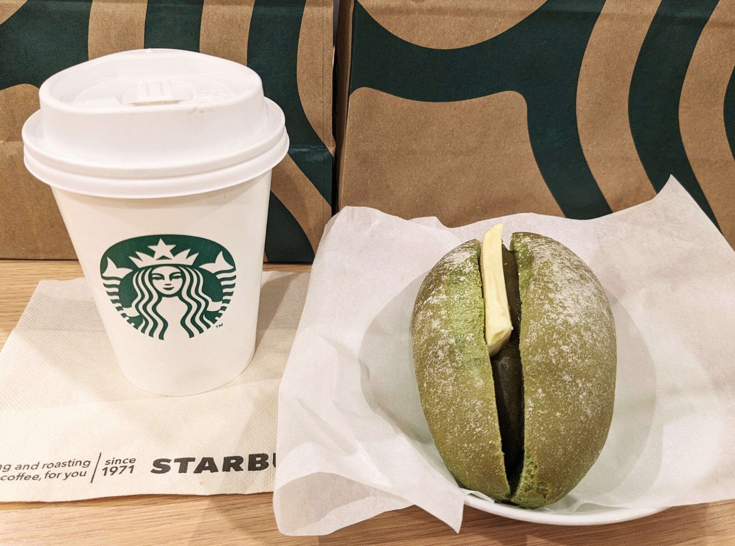 スターバックスコーヒー 抹茶あんバターサンド