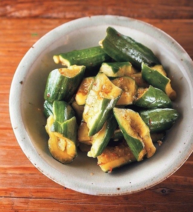 きゅうりのピリ辛あえ