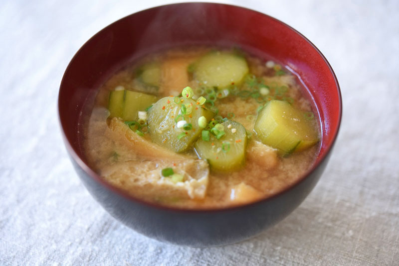 きゅうりのみそ汁