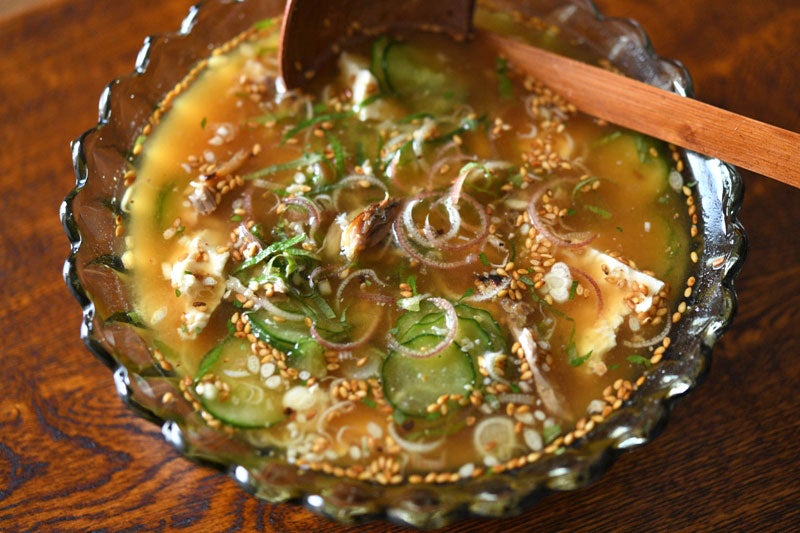 すり鉢いらず!リピ必須の『冷や汁』