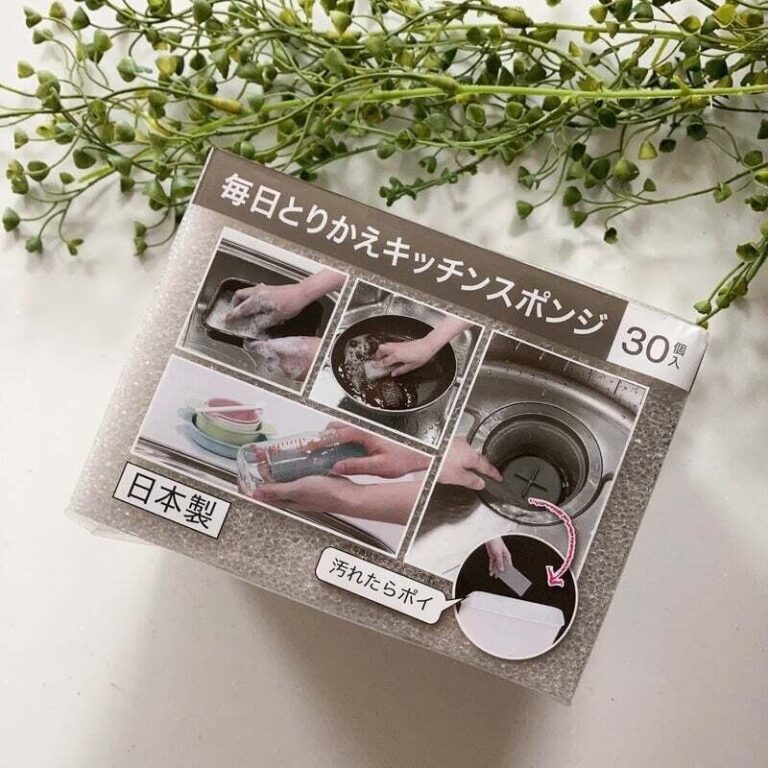 毎日清潔！汚れたらポイッ！捨てるのに抵抗がないニトリのスポンジ