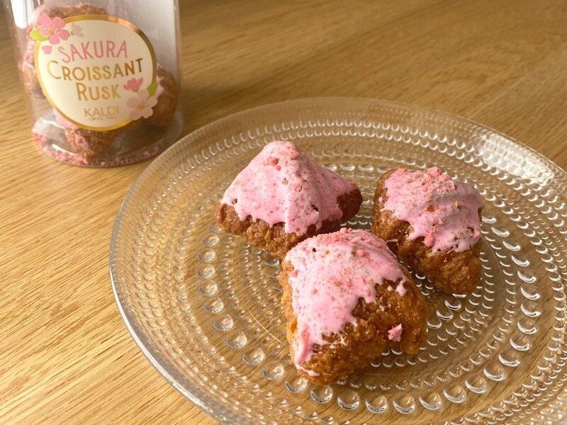 さくらクロワッサンラスク