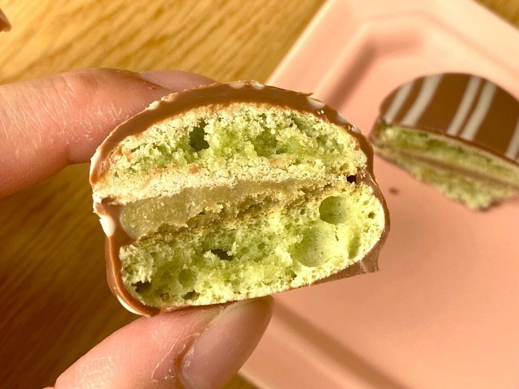 マカロンショコラ ピスタチオ