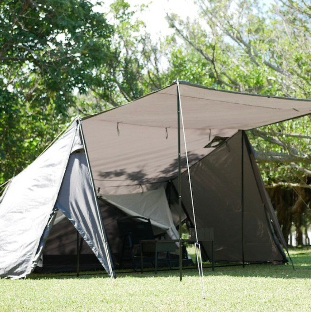 ソロキャンプに最適！【ワークマン】「耐久撥水スクエアシェルター」のご紹介