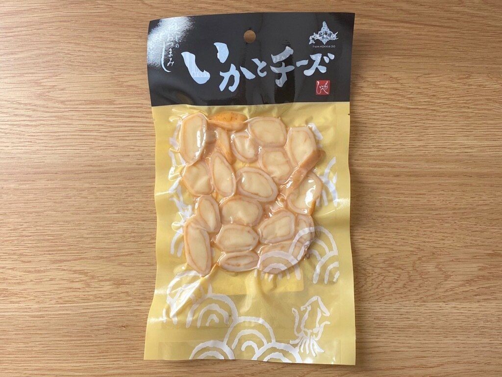いかとチーズのパッケージ