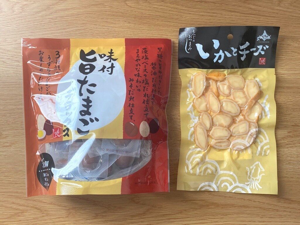 味付旨たまごミックスといかとチーズ