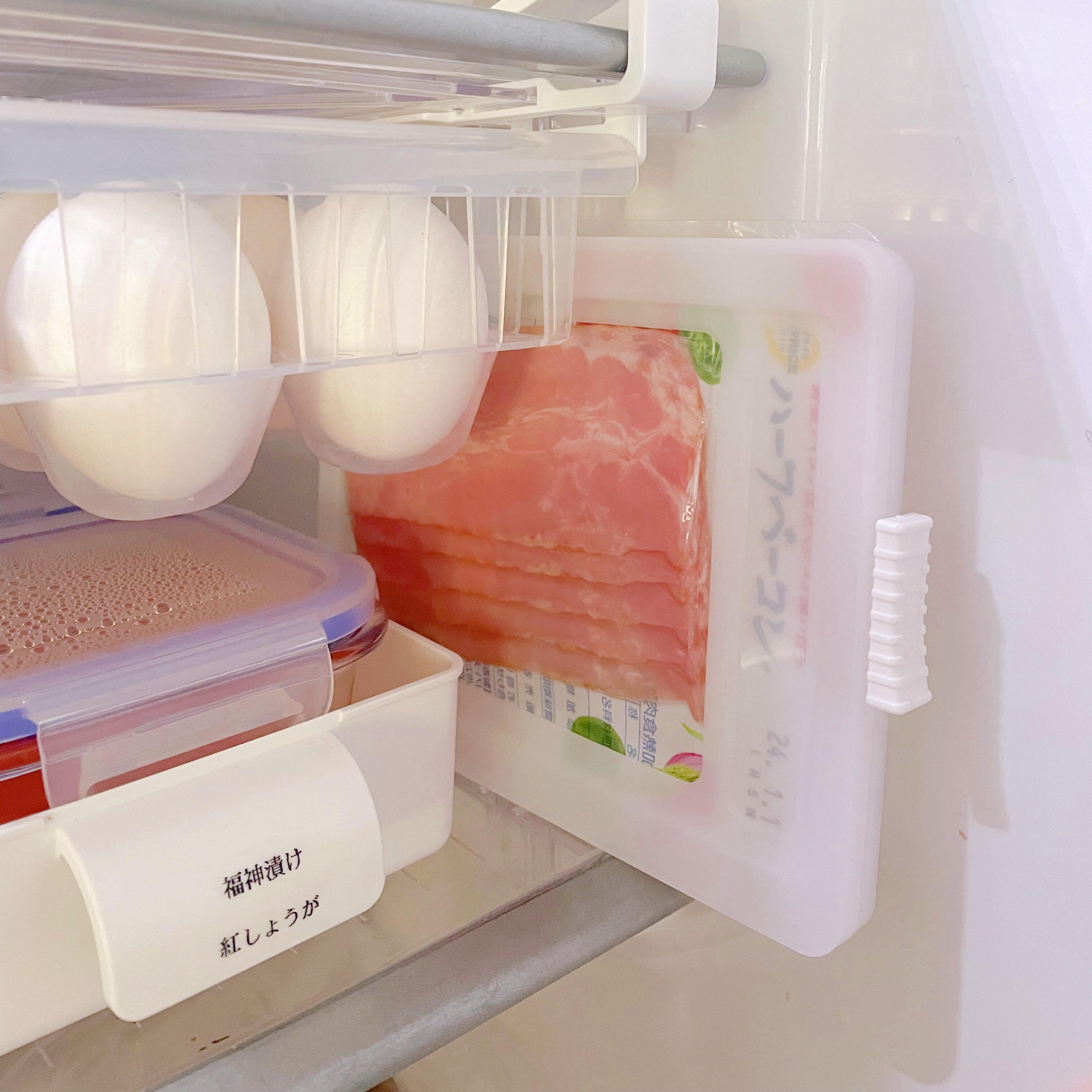 ダイソー ハム&ベーコンキーパー