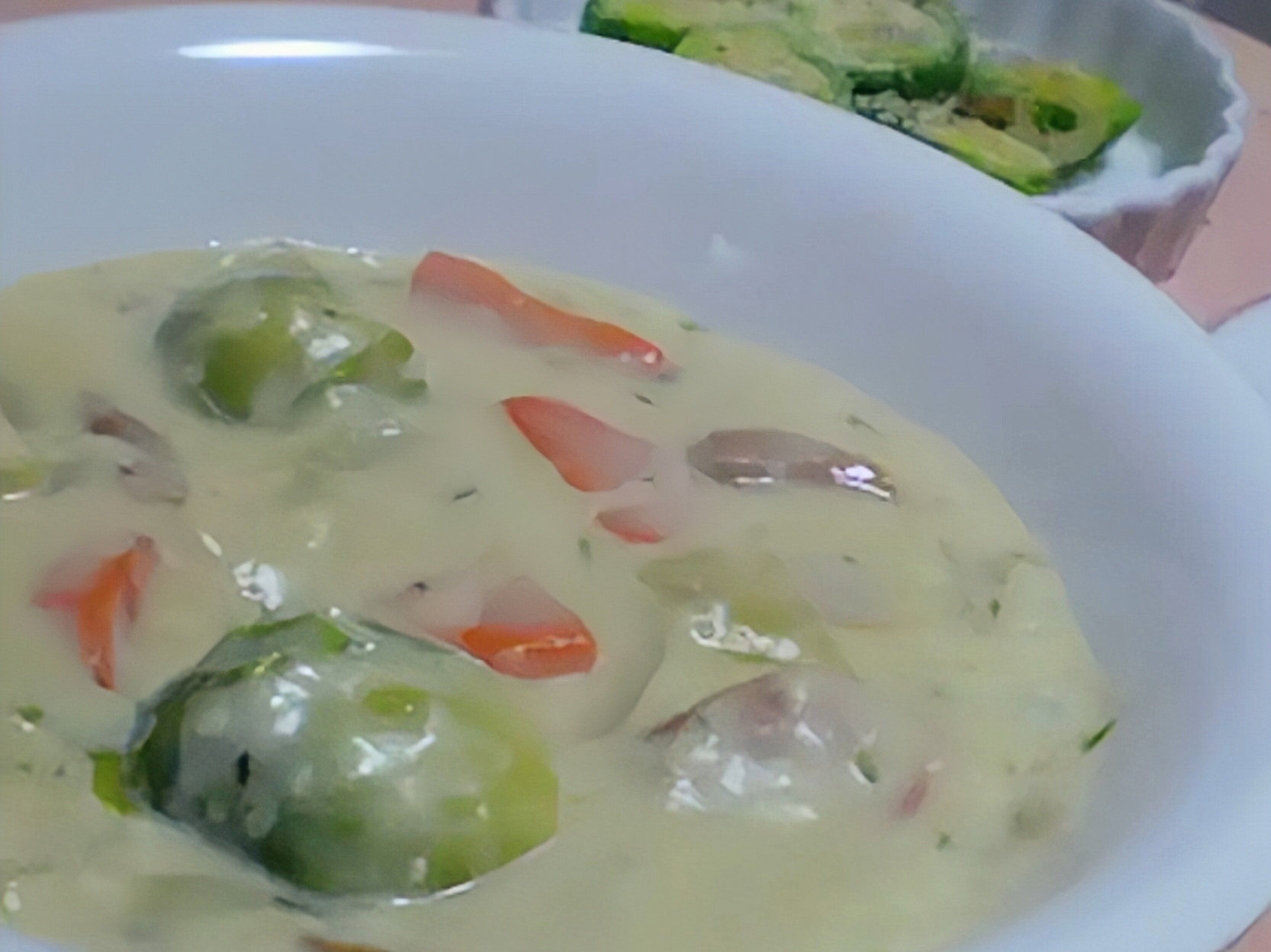 芽キャベツのクリーム煮