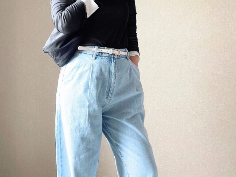 【ユニクロ】何これ！驚きの柔らかデニムがあるの知ってる？ラクなのに綺麗見えと話題！