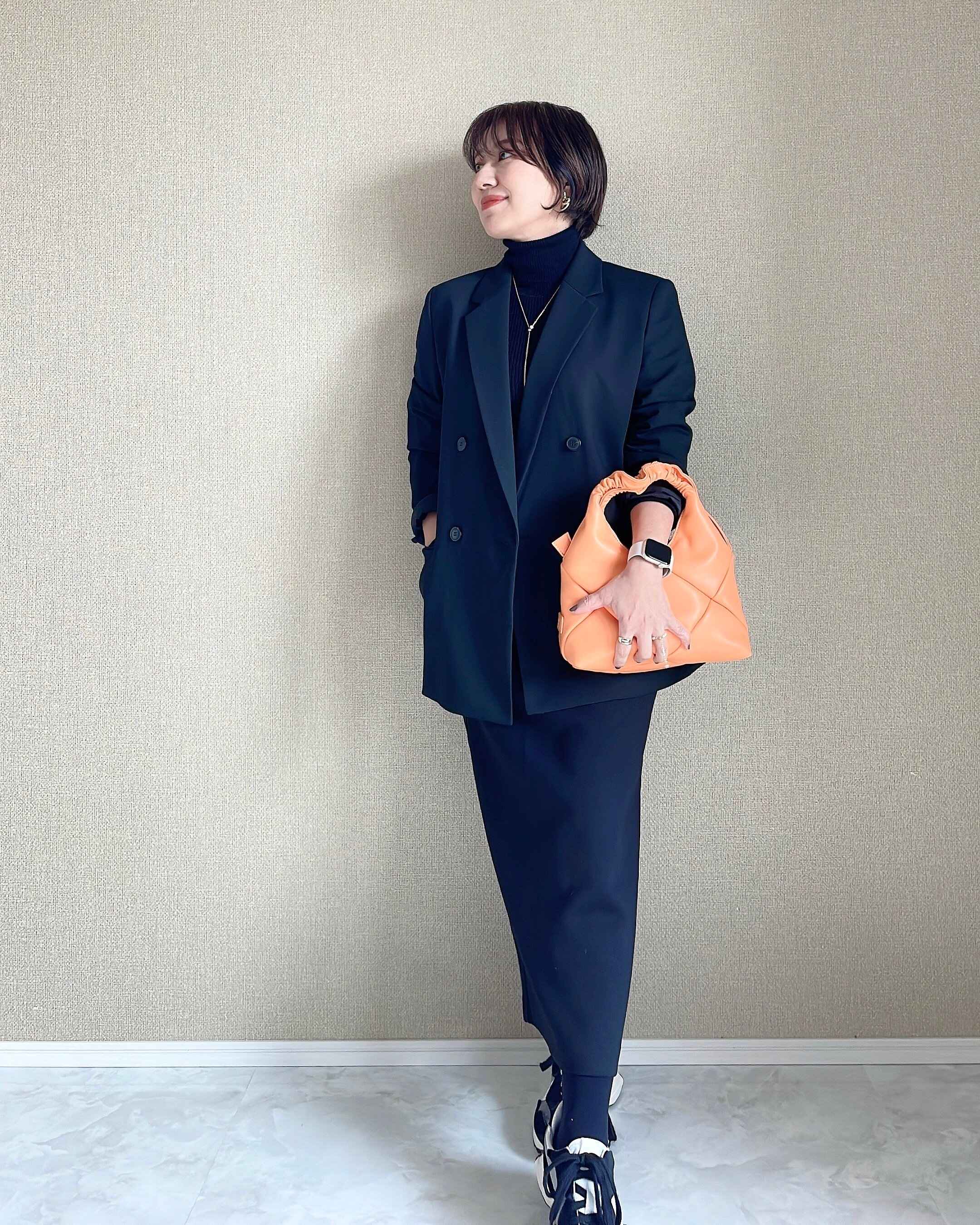 ユニクロ　ダブルジャケット