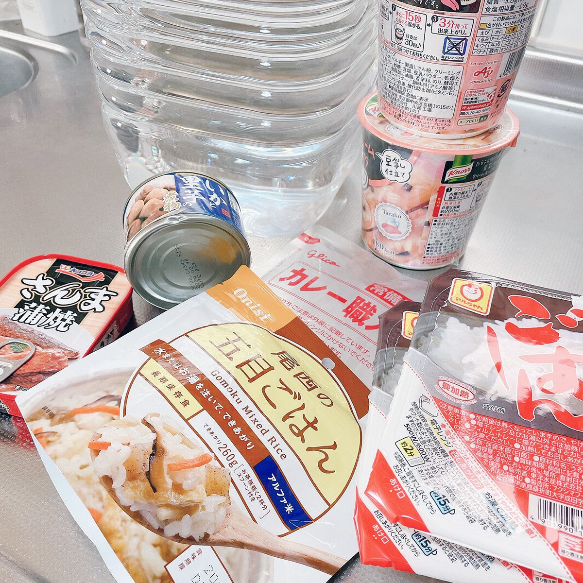 なにがどれくらい必要?非常食の考え方