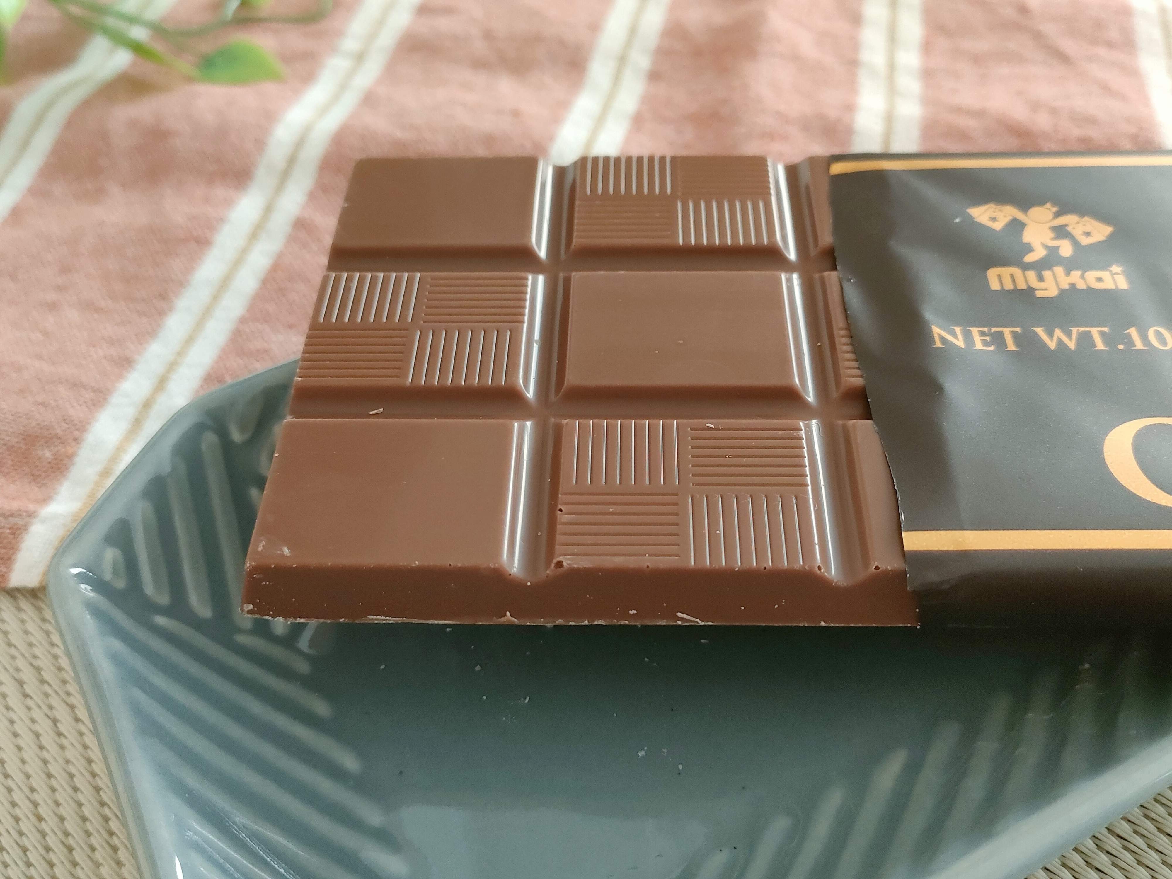 シンプルなミルクチョコレート