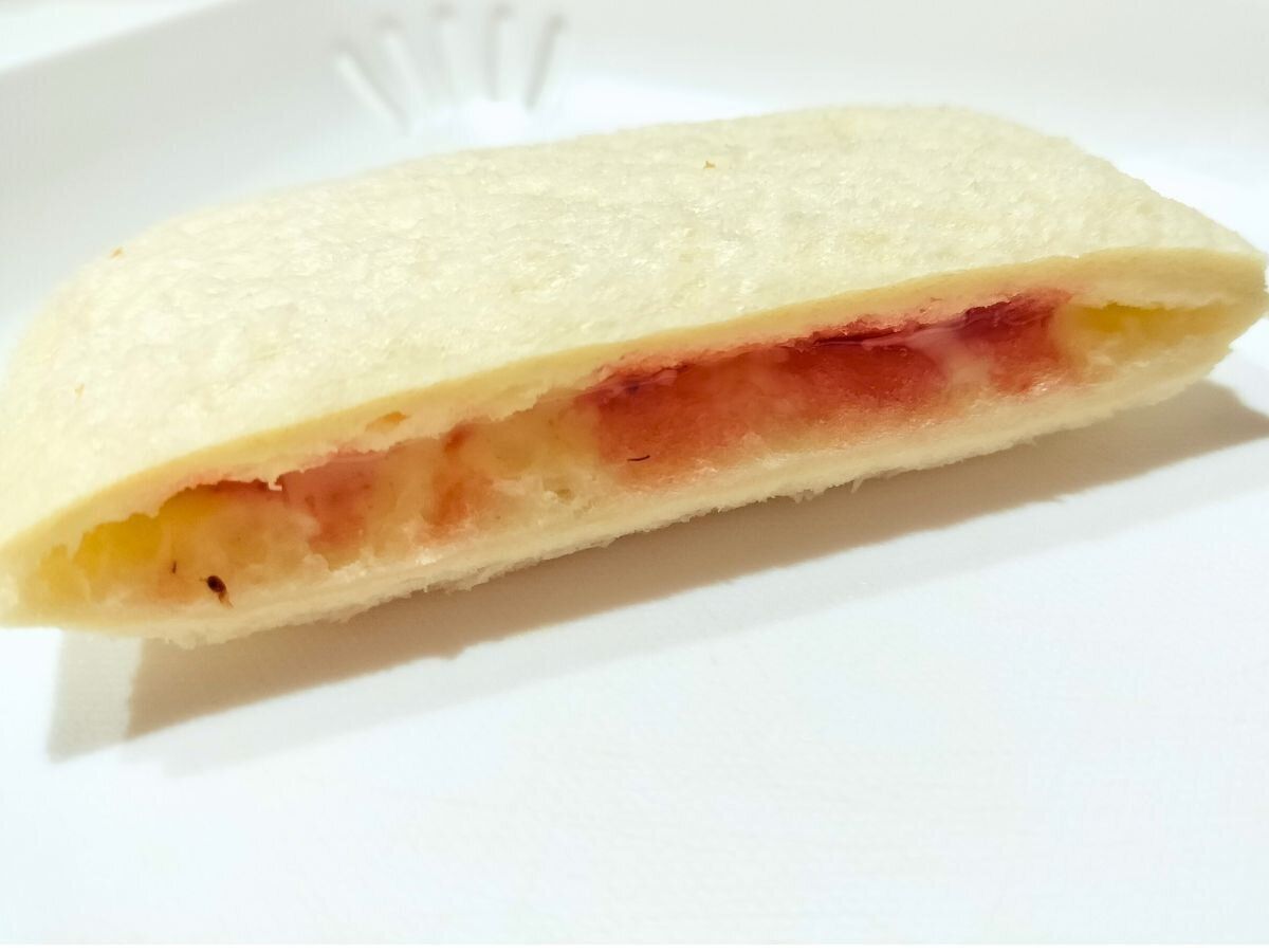 サンドイッチの断面