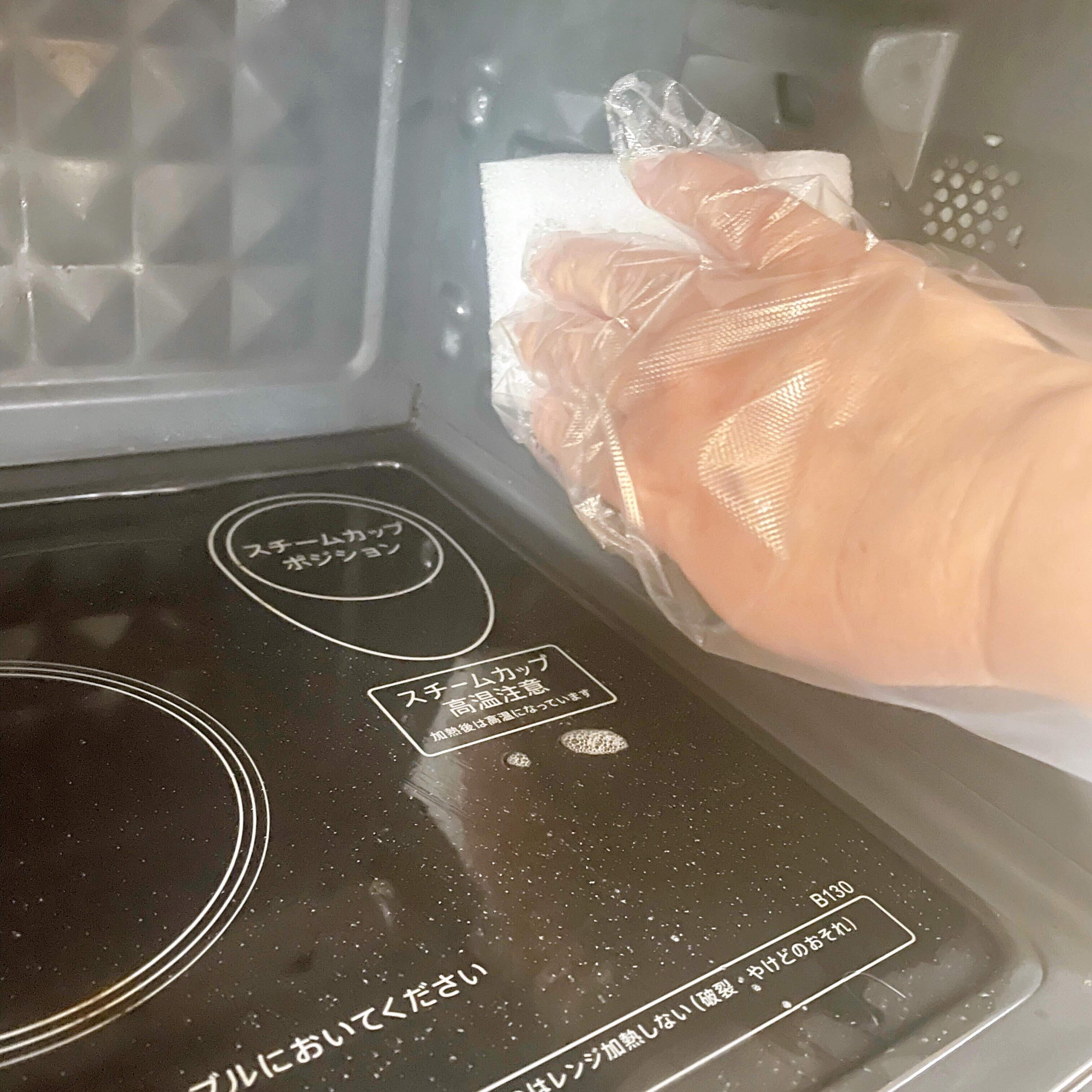 キャンドゥ 電子レンジお掃除スポンジ