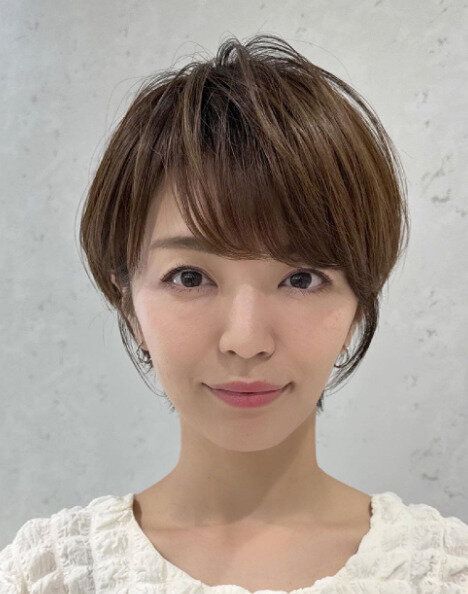 マイナス5歳若見えする！トップに分け目のないショート