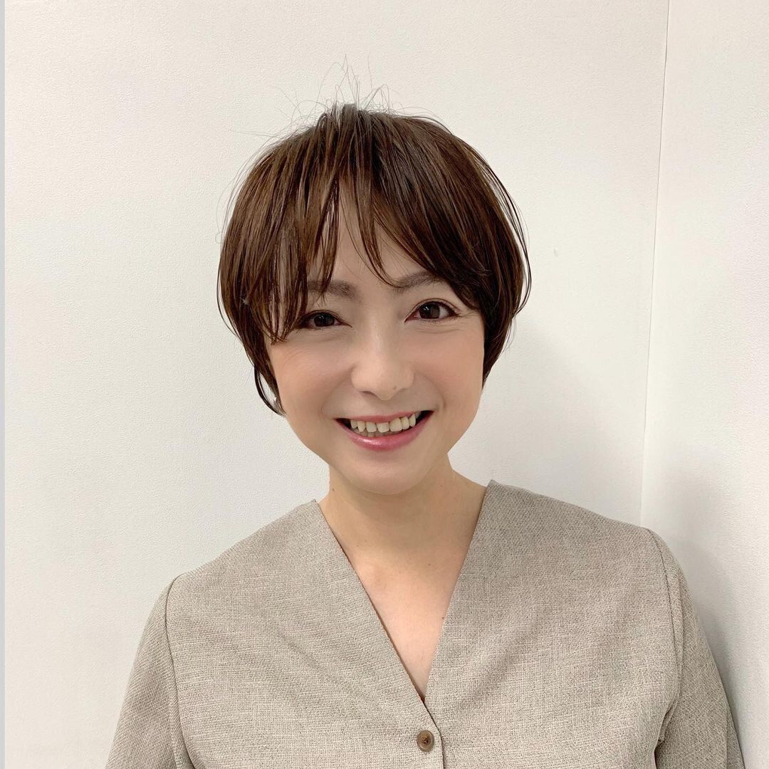 40代女性に似合うふんわりショートヘアスタイル！ショートヘアは女性らしい丸さをつくるのもおすすめ！