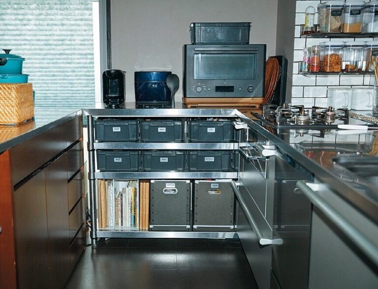 キッチンも洗面所も収納に困るアレも、無印良品ですっきり～！